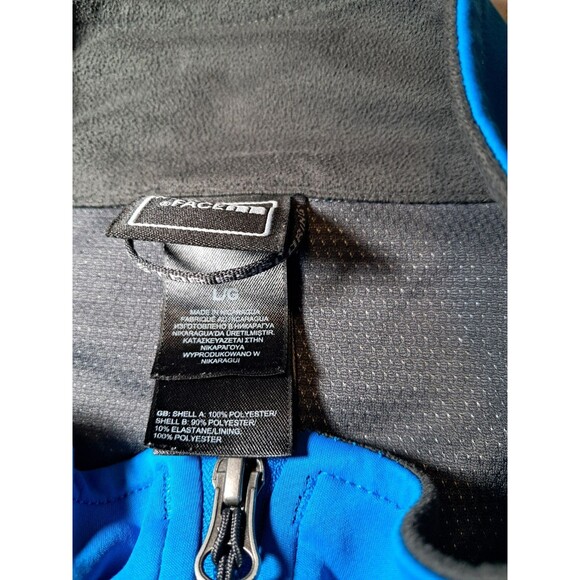 North Face F13 Men’s Jacket Blue Black Full Zip Outdoors Size Large - Picture 6 of 11